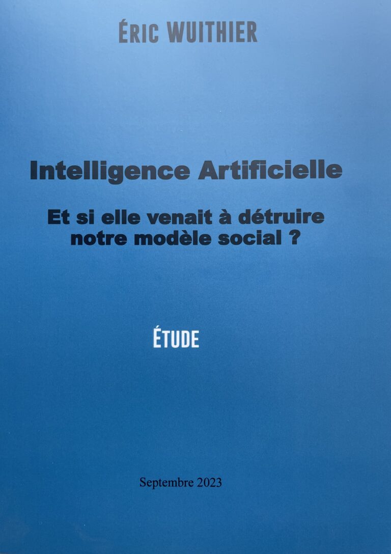 Intelligence artificielle. Et si elle venait à détruire notre modèle social ?